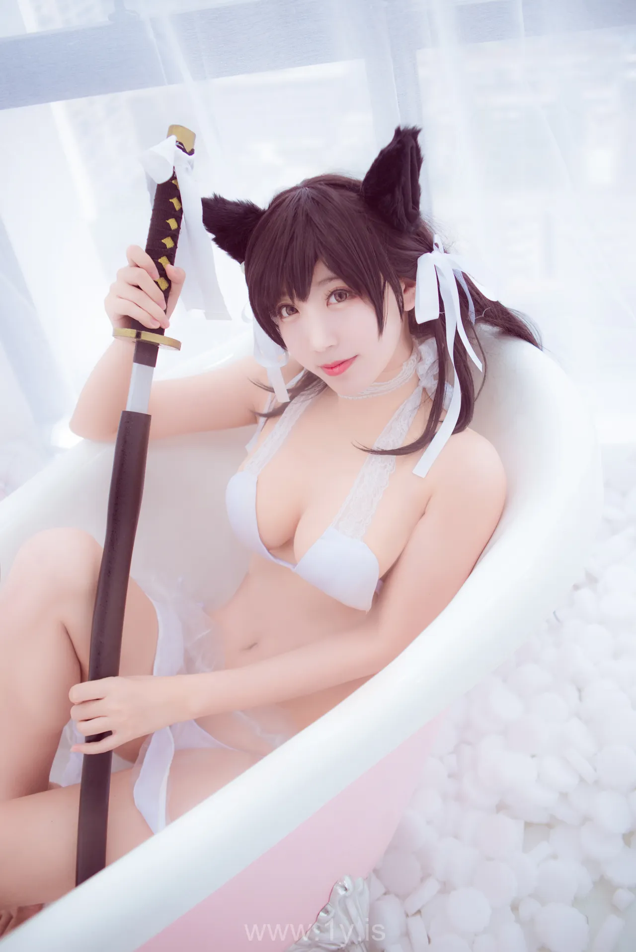 Coser@黑川 NO.003 Good-looking Asian Peri 爱宕泳衣